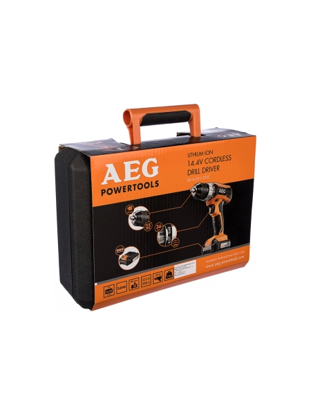 Аккумуляторная дрель-шуруповерт AEG BS14G3 LI-202C 4935451093