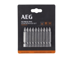 Биты 10 шт, РН1, 50 мм AEG ASDPH15010 4932479513