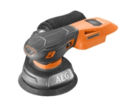 18В Бесщеточная сверхкомпактная низкопрофильная эксцентриковая шлифмашина 125мм BEX18SBL-125-0 AEG 4935498212
