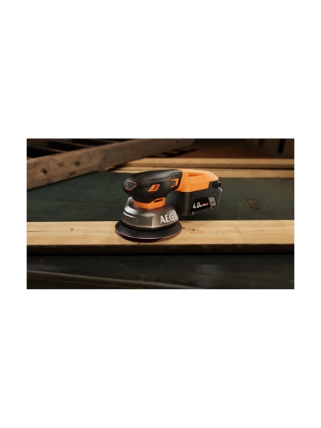 18В Бесщеточная сверхкомпактная низкопрофильная эксцентриковая шлифмашина 125мм BEX18SBL-125-0 AEG 4935498212