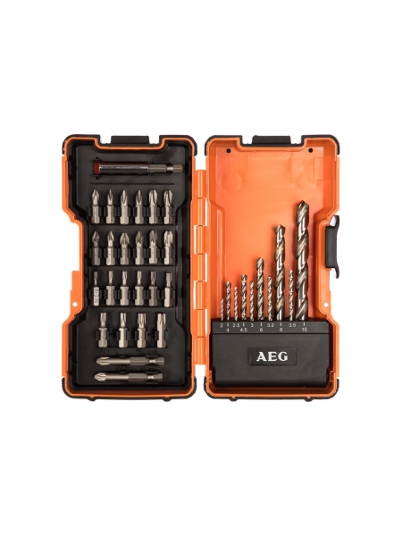 Набор сверл и бит 35 предметов AEG 4932352249