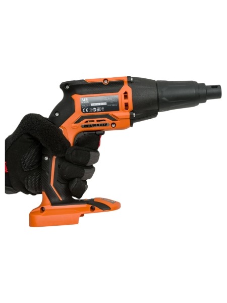 Бесщеточный шуруповерт для гипсокартона AEG BTS18BL-0  18В без аккумулятора в комплекте 4935459620