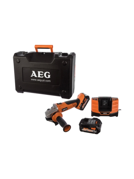 Угловая шлифмашина AEG BEWS18-115 LI-502C 4935464156