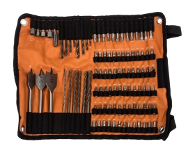 Набор сверл и бит в мягкой сумке AEG 4932430313