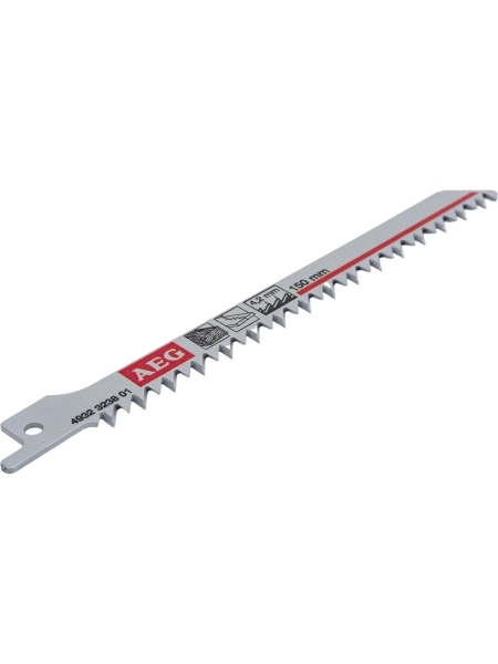 Полотно SZ BL 152X4.2 (2 шт) для сабельной пилы AEG 4932323801