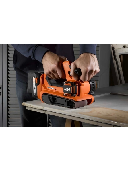 Бесщеточная ленточная шлифмашина AEG BHBS18-75BL-0 4935459582