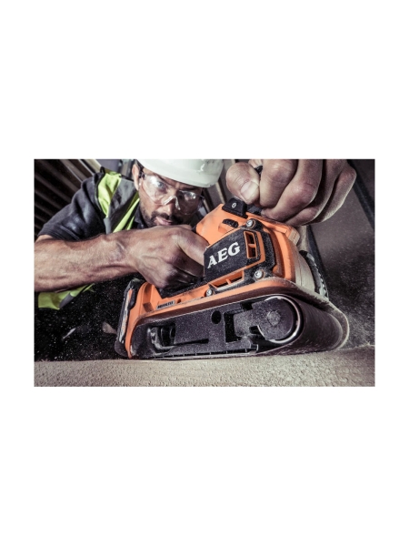 Бесщеточная ленточная шлифмашина AEG BHBS18-75BL-0 4935459582