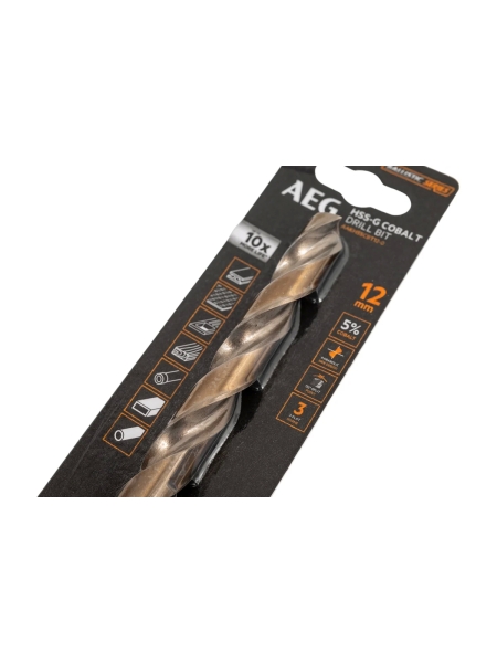 Сверло по металлу HSS-G (12х101х151 мм) AEG AAKHSSCBT12-0 4932479342