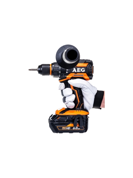 Бесщеточная ударная дрель-шуруповерт AEG BSB18BL LI-602C 4935464100