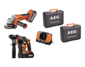 Набор инструментов AEG JP18D2 LI-502C2 4935464154