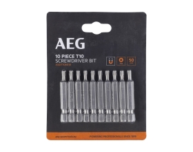 Биты 10 шт, T10, 50 мм AEG ASDT105010 4932479521