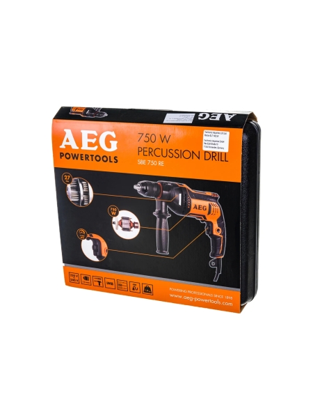Ударная дрель AEG SBE 750 RE 4935442850