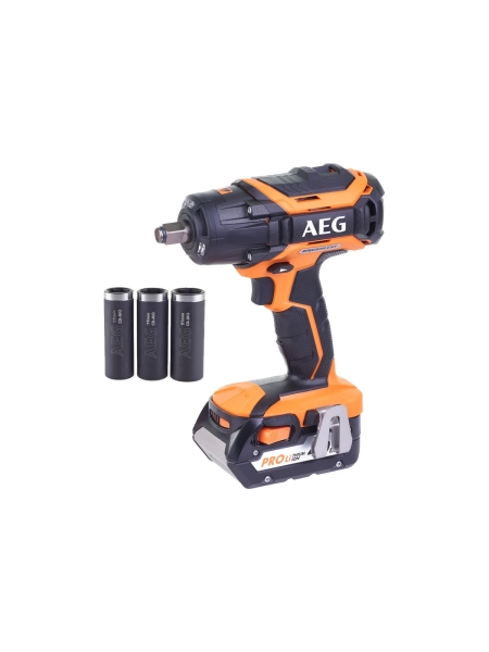 Бесщеточный аккумуляторный импульсный гайковерт AEG BSS18C12ZBL LI-402C 4935459427