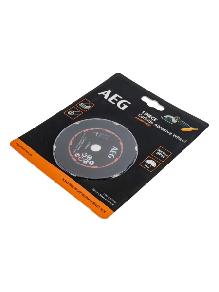 Диск карбидный AAKMMAC01 (76х10х1 мм) для отрезной машины AEG 4932478590