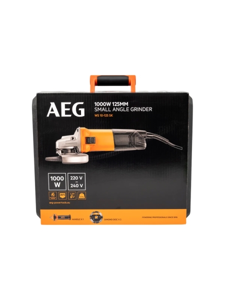 Угловая шлифмашина AEG WS10-125SK 4935451303