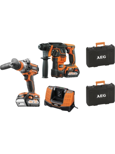 Набор инструментов AEG JP18E2 LI-502C2 4935464159
