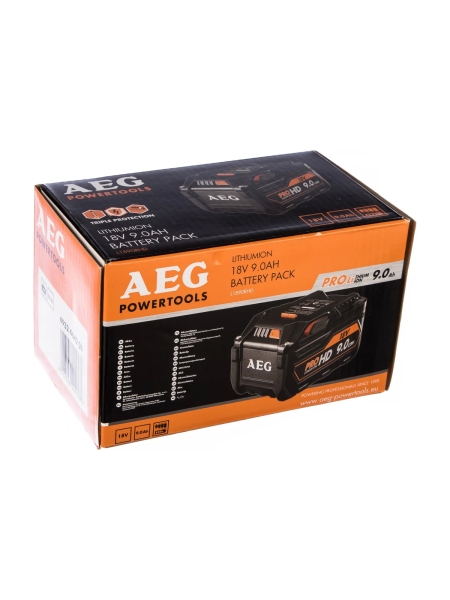 Аккумулятор L1890RHD (18В; 9 А*ч; Li-Ion) AEG 4932464231