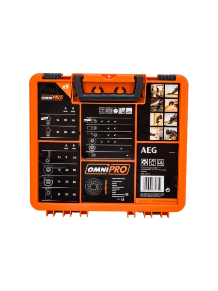 Набор насадок AEG 9 шт 4932430314