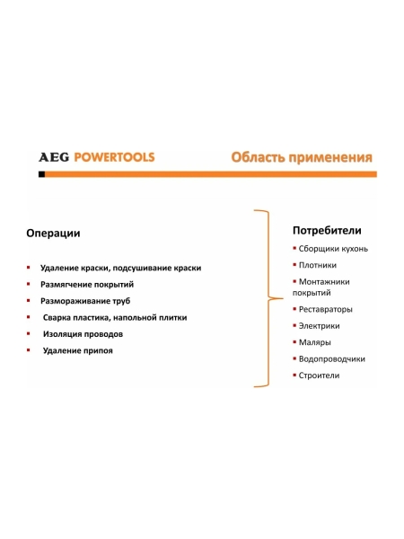 Термопистолет AEG HG600VK 4935441035