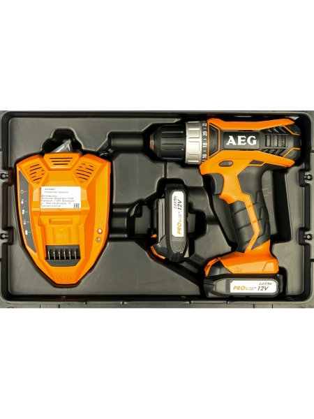 Аккумуляторная дрель-шуруповерт AEG BS12G3LI-202C 4935451091