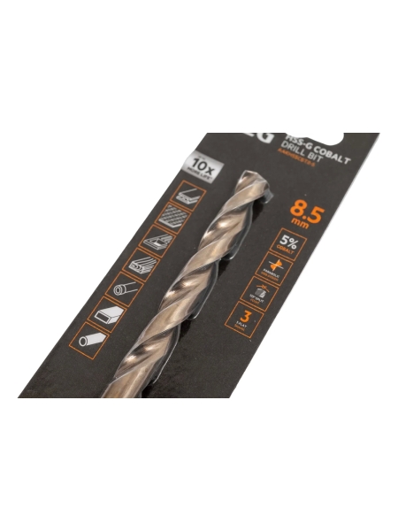 Сверло по металлу HSS-Co (8.5х75х117 мм) AEG AAKHSSCBT8-5 4932479338