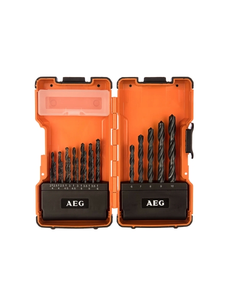 Набор сверл по металлу HSS-R (19 шт; 2-10 мм) AEG 4932352241