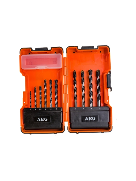 Набор сверл по камню (10 шт; 4-10 мм) AEG 4932352239