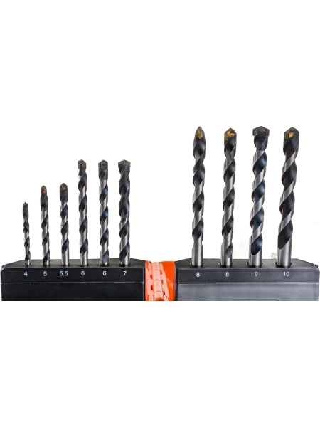 Набор сверл по камню (10 шт; 4-10 мм) AEG 4932352239