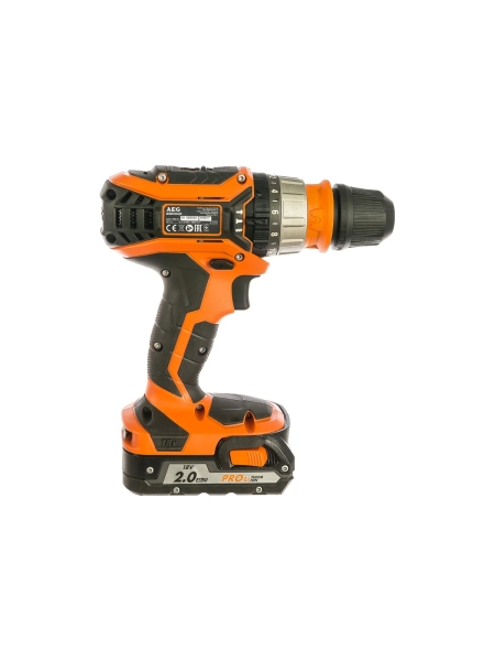 Аккумуляторная дрель-шуруповерт AEG BSB18C2X LI-202C 4935459424