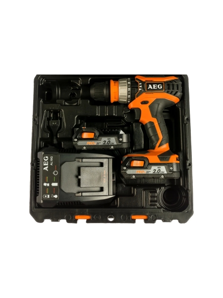 Аккумуляторная дрель-шуруповерт AEG BSB18C2X LI-202C 4935459424