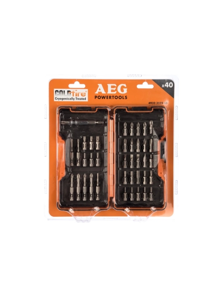 Набор насадок с магнитным держателем (40 предметов) AEG 4932352255