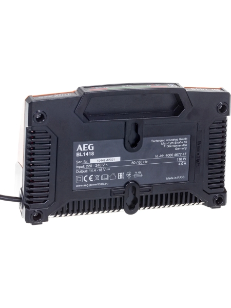 Аккумулятор (18 В; 4.0 А*ч; Li-Ion) + зарядное устройство SET L1840BL AEG 4932430359