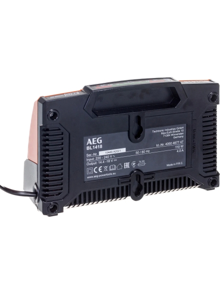 Аккумулятор (18 В; 4.0 А*ч; Li-Ion) + зарядное устройство SET L1840BL AEG 4932430359