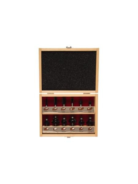 Набор фрез (12 шт; хвостовик 8 мм) AEG 4932430836