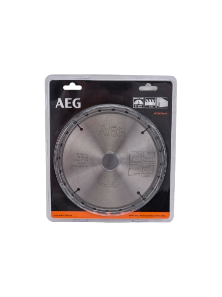Пильный диск Circular Saw Blades 190x30 мм, 24Z AEG 4932430469