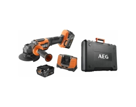 Углошлифмашина AEG BEWS18-125BLPX2-502C 125 мм, 18В 4935480858