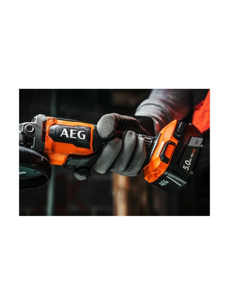 Углошлифмашина AEG BEWS18-125BLPX2-502C 125 мм, 18В 4935480858