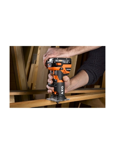 Бесщеточный аккумуляторный кромочный фрезер AEG BOF18BL-0 4935459584
