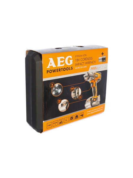 Аккумуляторный гайковерт AEG BSS 18C12Z LI-402C 4935446456