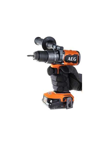 Бесщеточная аккумуляторная ударная дрель-шуруповерт AEG 18В BSB18C3BL-X02C 4935478937