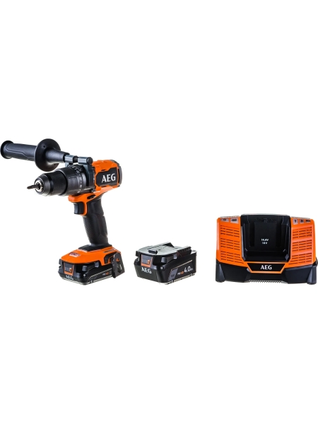 Бесщеточная аккумуляторная ударная дрель-шуруповерт AEG 18В BSB18C3BL-X02C 4935478937