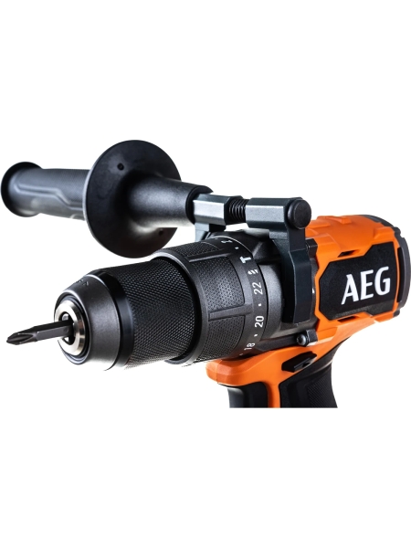 Бесщеточная аккумуляторная ударная дрель-шуруповерт AEG 18В BSB18C3BL-X02C 4935478937