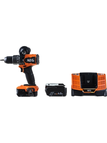 Бесщеточная аккумуляторная ударная дрель-шуруповерт AEG 18В BSB18C3BL-X02C 4935478937