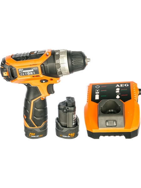 Аккумуляторная дрель-шуруповерт AEG BS 12C2 LI-152B 4935448464