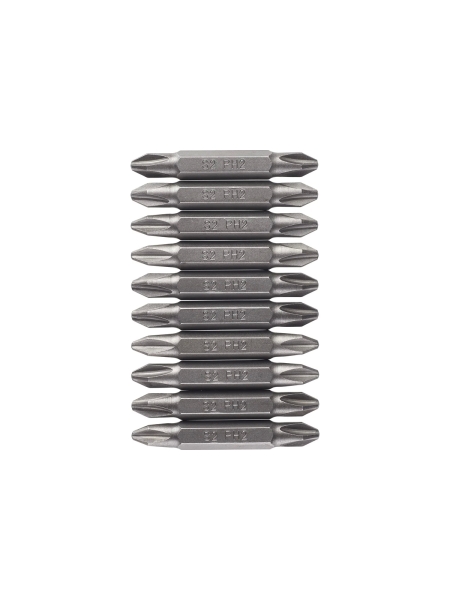 Биты двухсторонние 10 шт, РН2, 45 мм AEG ASDPH24510 4932479515