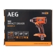 Аккумуляторный винтоверт AEG BSS18C2-0 4935478633