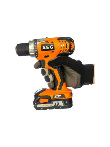 Аккумуляторная дрель AEG BS 18C LI-202C 443977