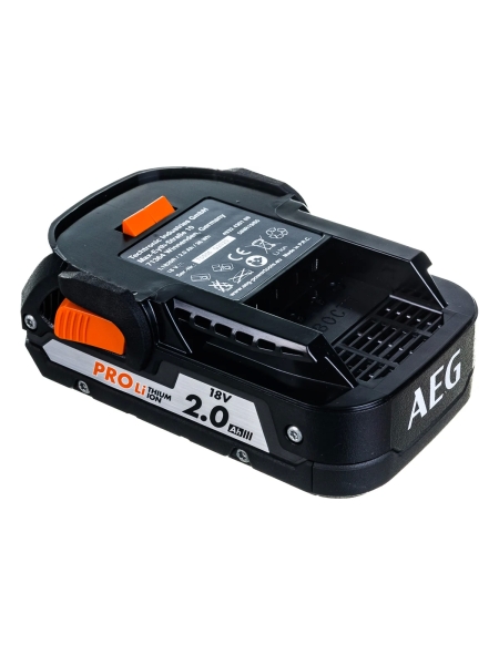 Аккумулятор (18 В; 2.0 А*ч; Li-Ion) + зарядное устройство SETL1820AL AEG 4935478072