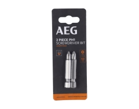 Биты 2 шт, РН1, 50 мм AEG ASDPH1502 4932479524