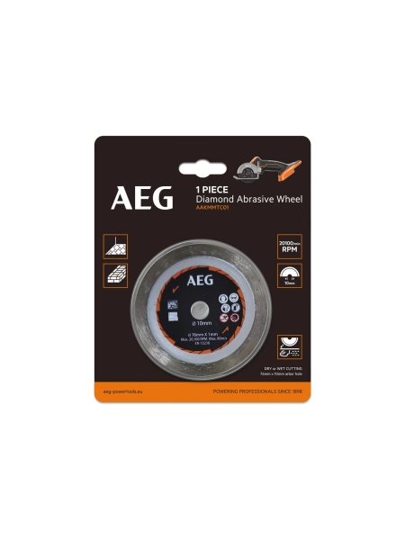 Диск алмазный для отрезной машины AAKMMTC01 AEG 4932478589